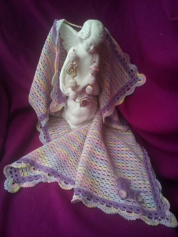 Покажу плед в коляску