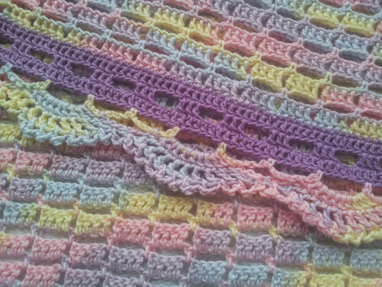 Плед для коляски Нежность