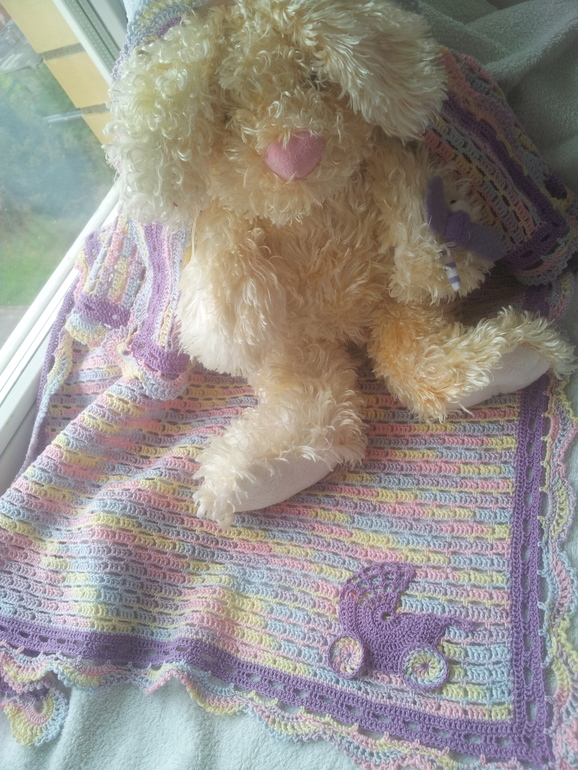 Плед для коляски Нежность