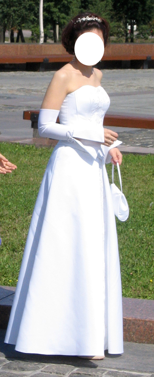 Продам свадебный комплект 44-46 размер, рост 168 см