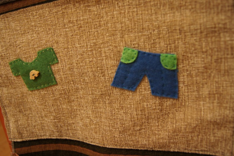 Наши кармашки в садик!