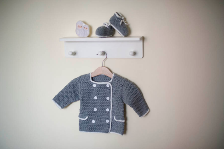 Жакет и пинетки