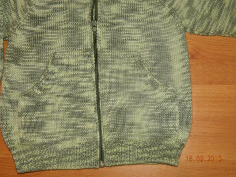 Кофта на молнии