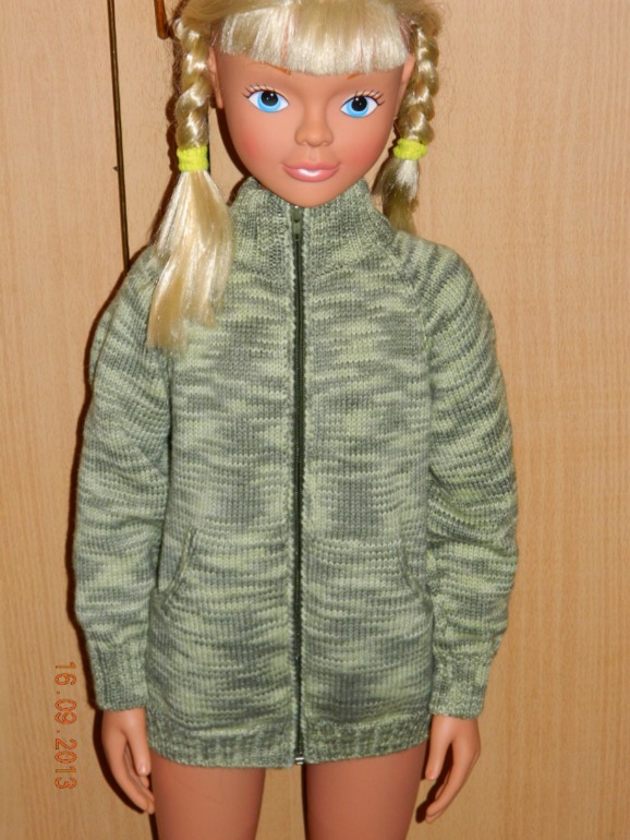 Кофта на молнии