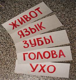 Комплект карточек "Чтение по Доману"