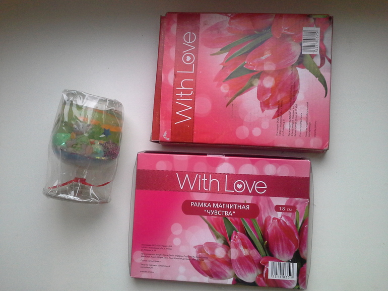 Вот такой подарочек от феечки Оли Клубнички