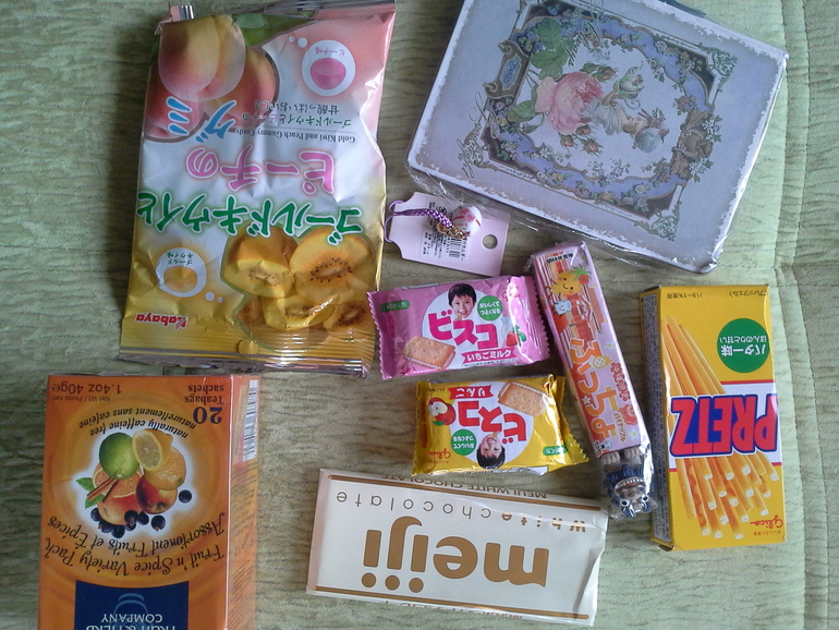 Урра! У нас подарочки из Японии от Леночки!!!