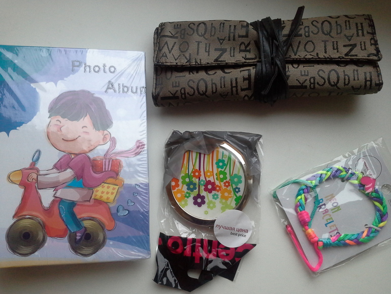 Вот такой подарочек от феечки Оли Клубнички