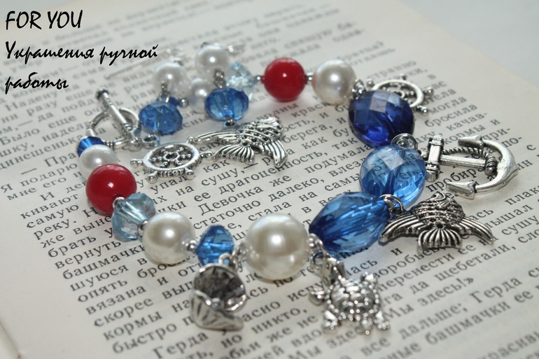 Морская тематика в украшениях