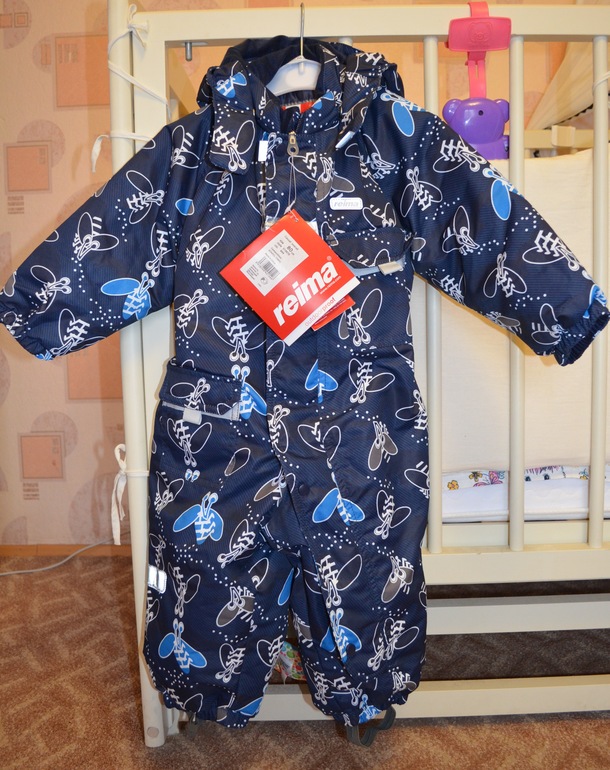 Новая Reima меховая попа 80+ (рассмотрю обмен на 74+)