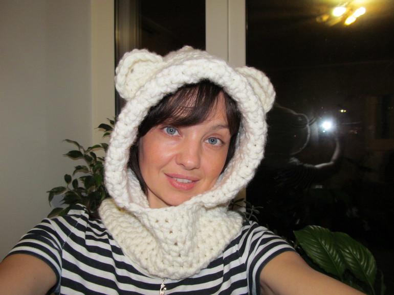 КАПЮШОН МИШКА!