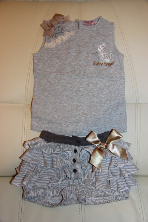 Фирменная одежда на девочку с 6 месяцев до 2 лет