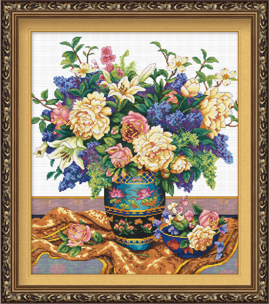 Букет в вазе