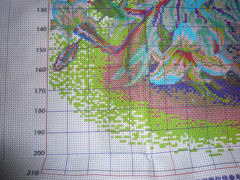 Букет в синей вазе