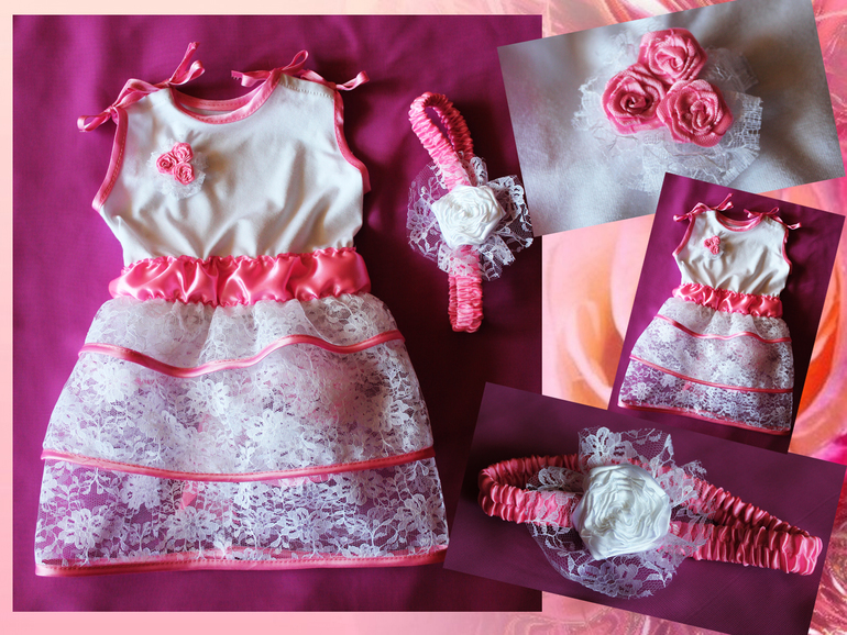 Мое первое платье для крохи!