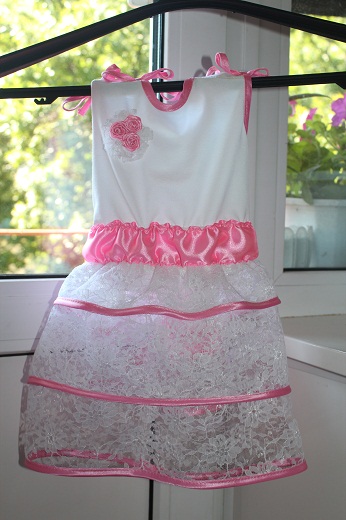 Мое первое платье для крохи!