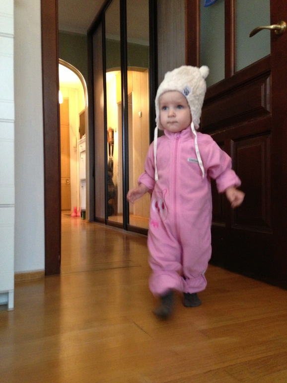 Спасибо за комбез и все остальное!