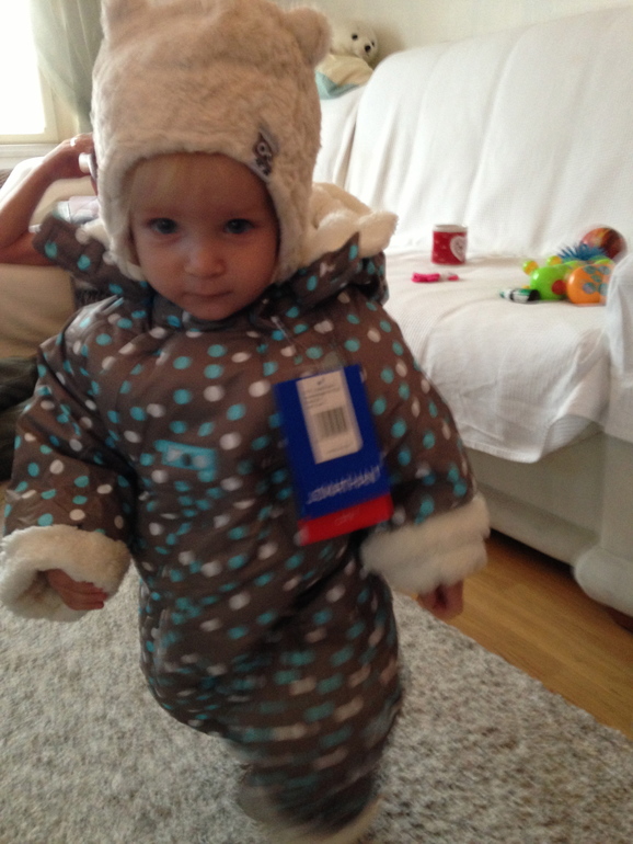 Спасибо за комбез и все остальное!