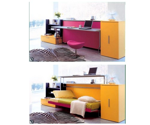 Детская кровать со столом трансформер - а вы такое видели??