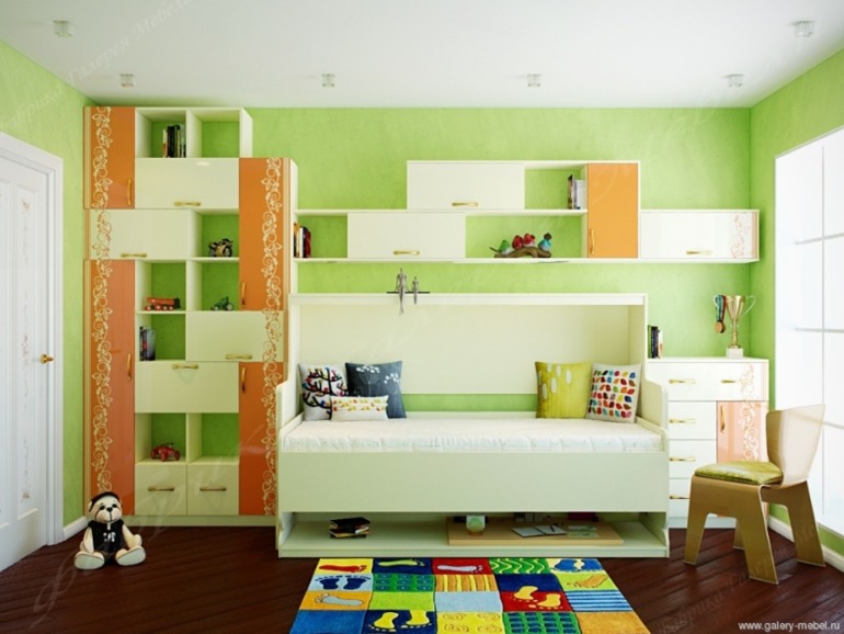 Детская кровать со столом трансформер - а вы такое видели??