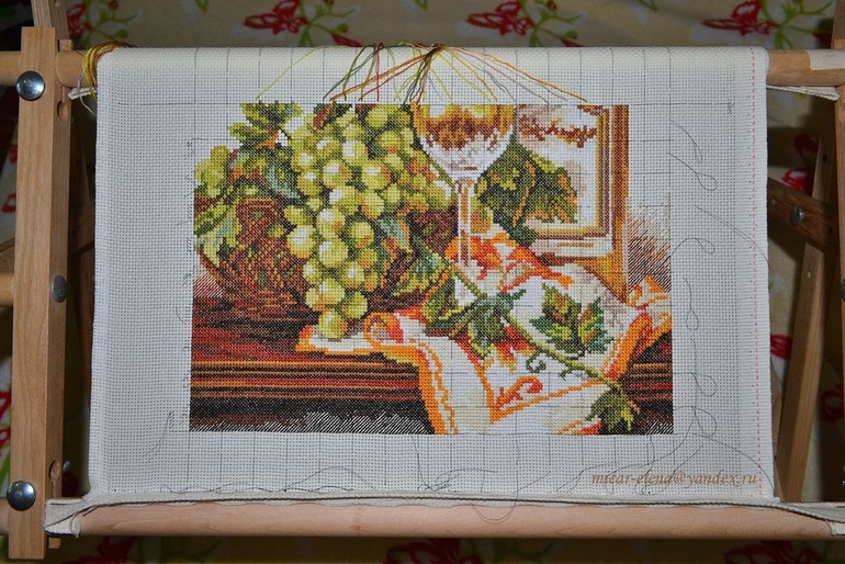 Вышивальный процесс