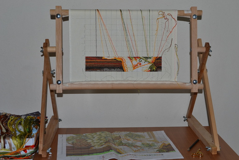 Вышивальный процесс