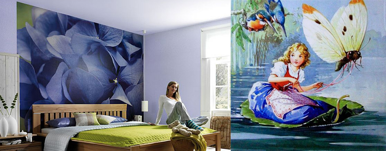 Ошибки дизайна. Фотообои.