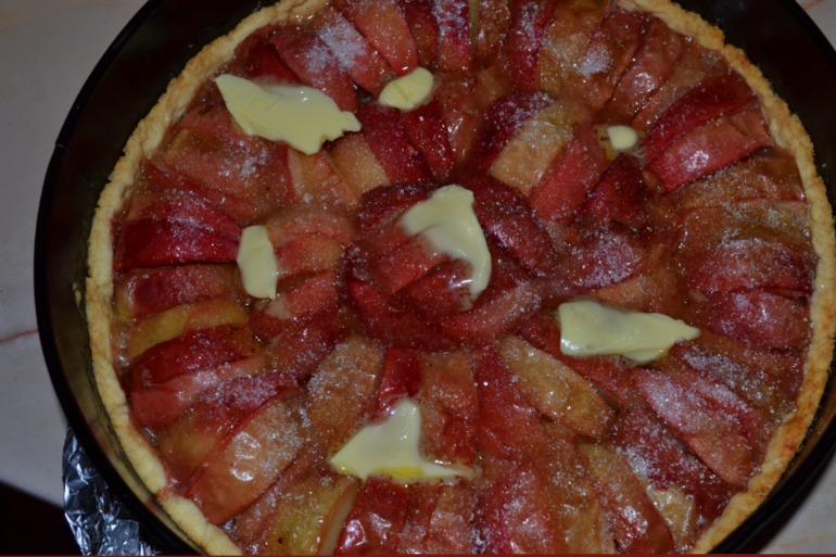 Нормандский яблочный пирог(ФОТОРЕЦЕПТ)