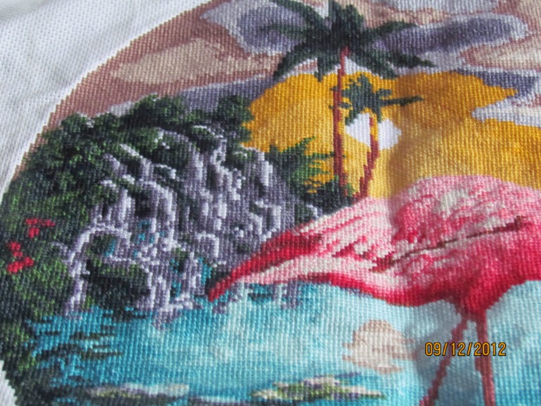 Вышитая картина