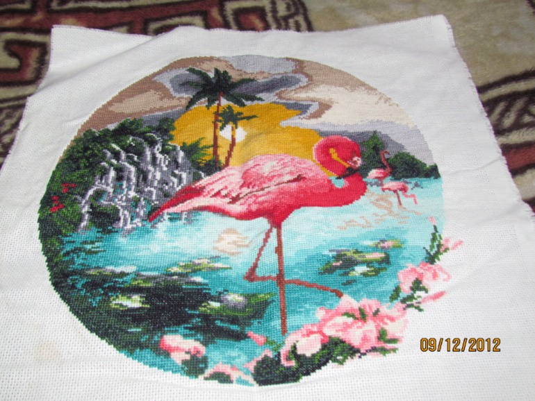 Вышитая картина