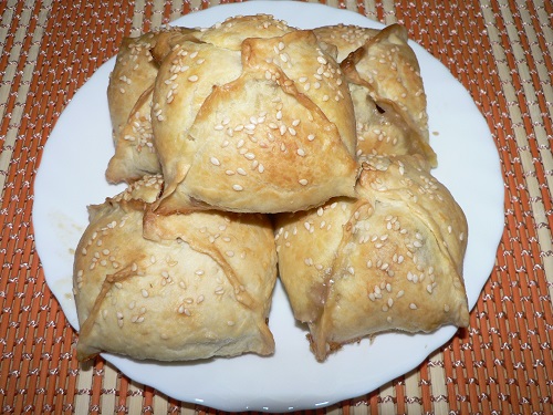 Пирожки (самса) с тыквой
