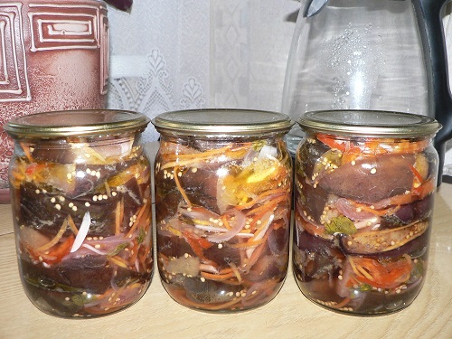 Баклажаны по-корейски