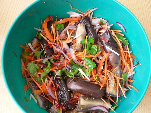 Баклажаны по-корейски