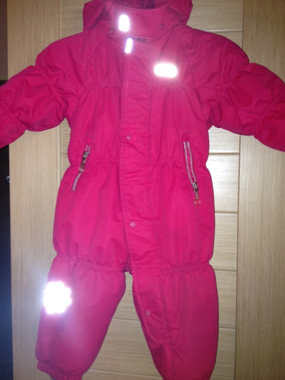 Комбинезон для девочки Reima размер 74 и сапожки