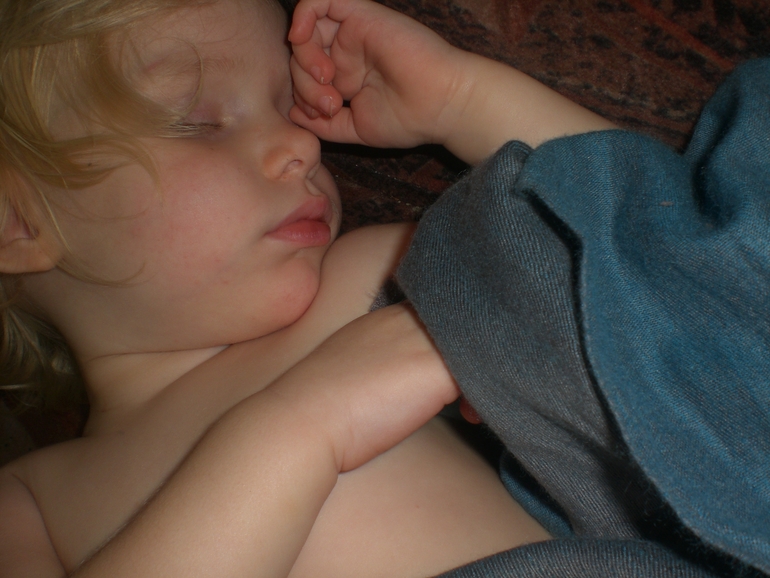 АммА-слинг. Шелк и кашемир.Небо Гималаев