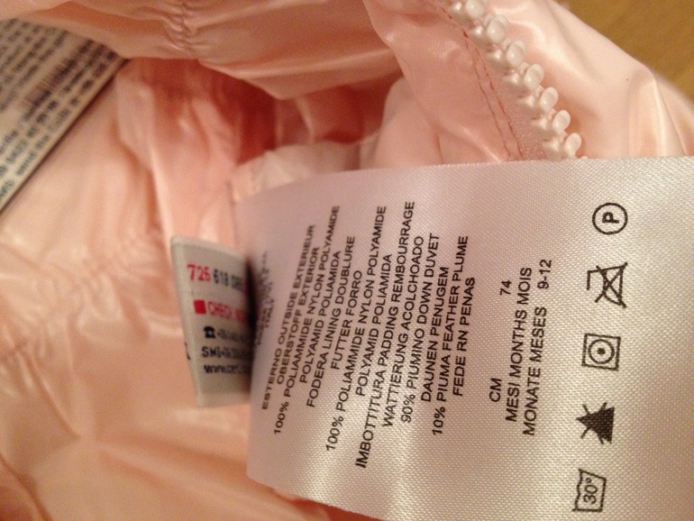 Комбинезон Moncler слитный 74см 9-12 мес Оригинал. 13 000 руб.