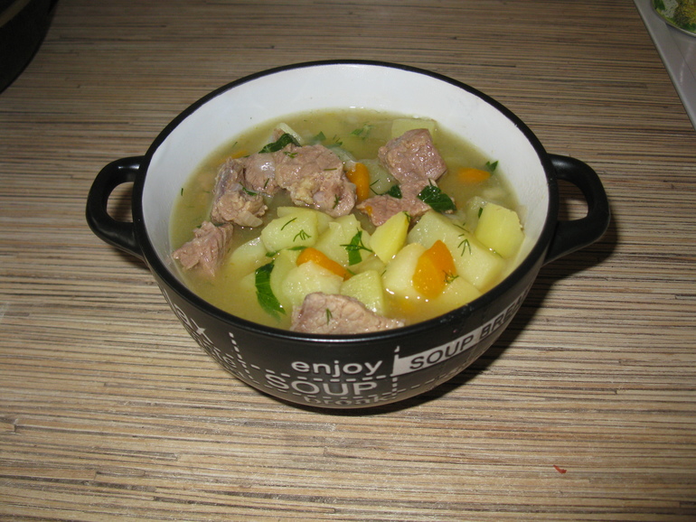 мой вариант жаркого в мультиварке