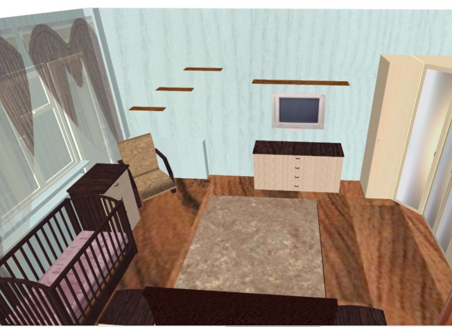 Относительно чего центровать комод..