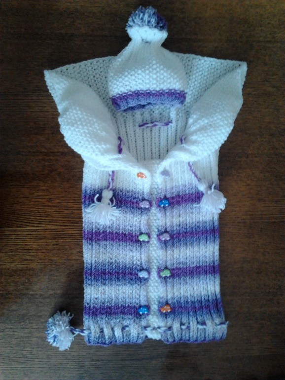 Моё вязание во время беременности для малыша.