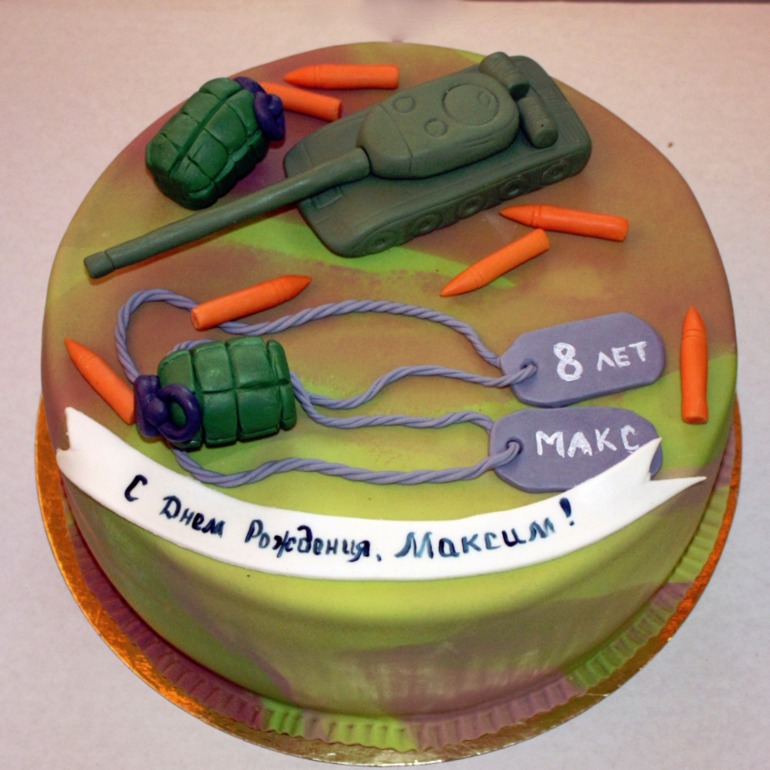 Торты для мальчишек