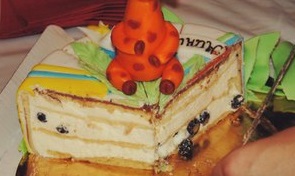 Торт с жирафом