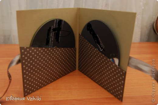 Мини-альбомчик на 12 фотографий, конверт для диска и для денег