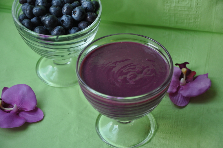 время десерта и черничного курда...