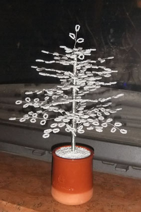 Елочка из бисера.