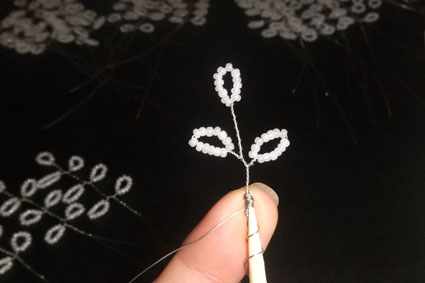 Елочка из бисера.