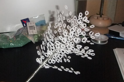 Елочка из бисера.