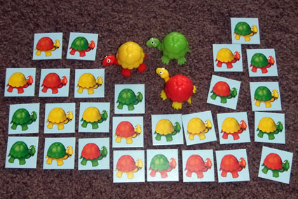 Веселые черепашки.