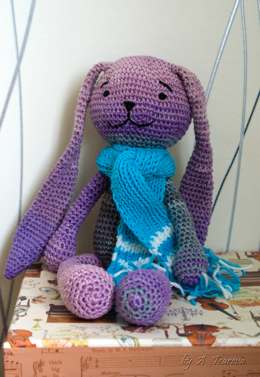 Две игрушки из одной пряжи