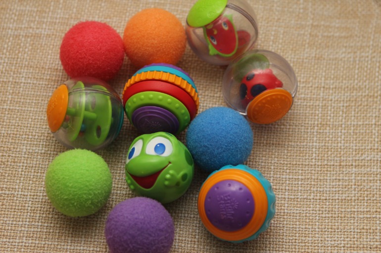 Наши игрухи с 3 до 6 месяцев