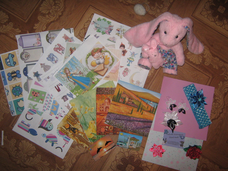 Подарок пришел! Обмен с рукодельницей